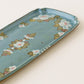 Square plate blue｜Satsukigama