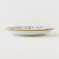 21cm rimmed plate chrysanthemum| Satsukigama
