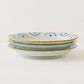 21cm rimmed plate chrysanthemum| Satsukigama