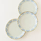 21cm rimmed plate chrysanthemum| Satsukigama
