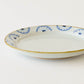 21cm rimmed plate chrysanthemum| Satsukigama
