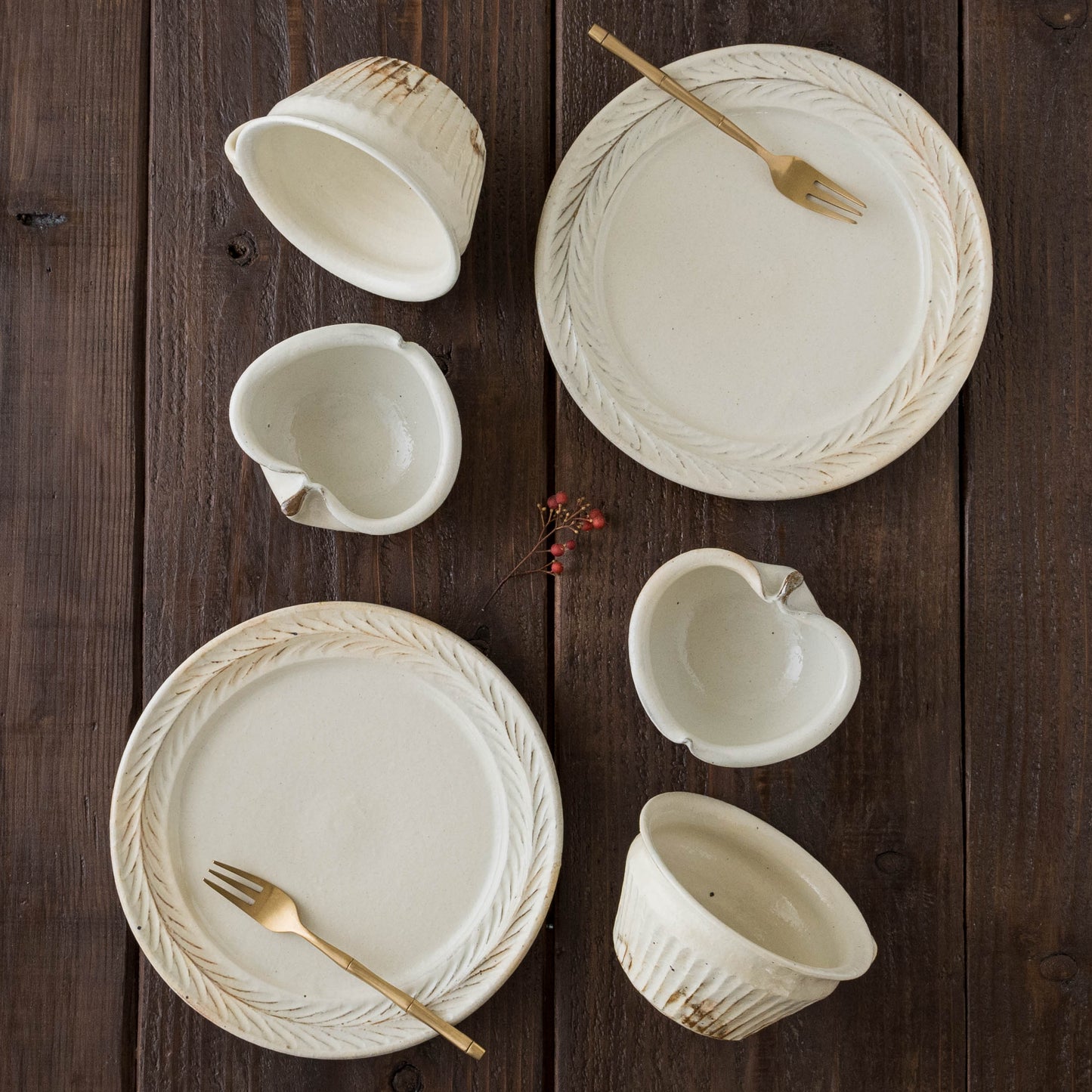 Apple Bowl SS White｜Furutani Pottery