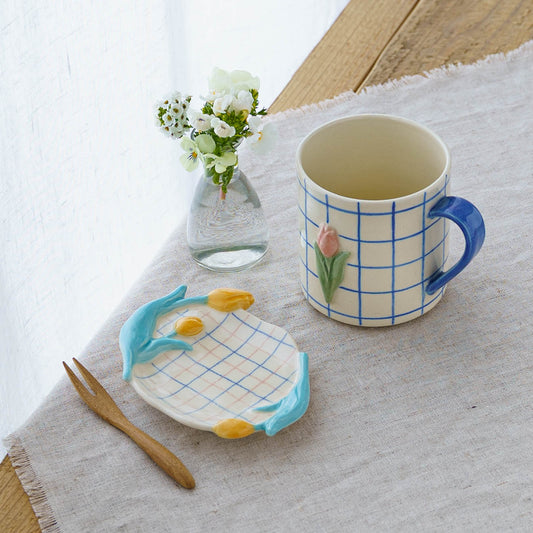 Tulip small plate M | Oya Sairi