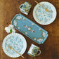Square plate blue｜Satsukigama