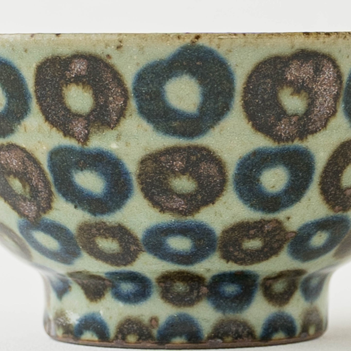 皐月窯さんのお茶漬け茶碗呉須鉄丸