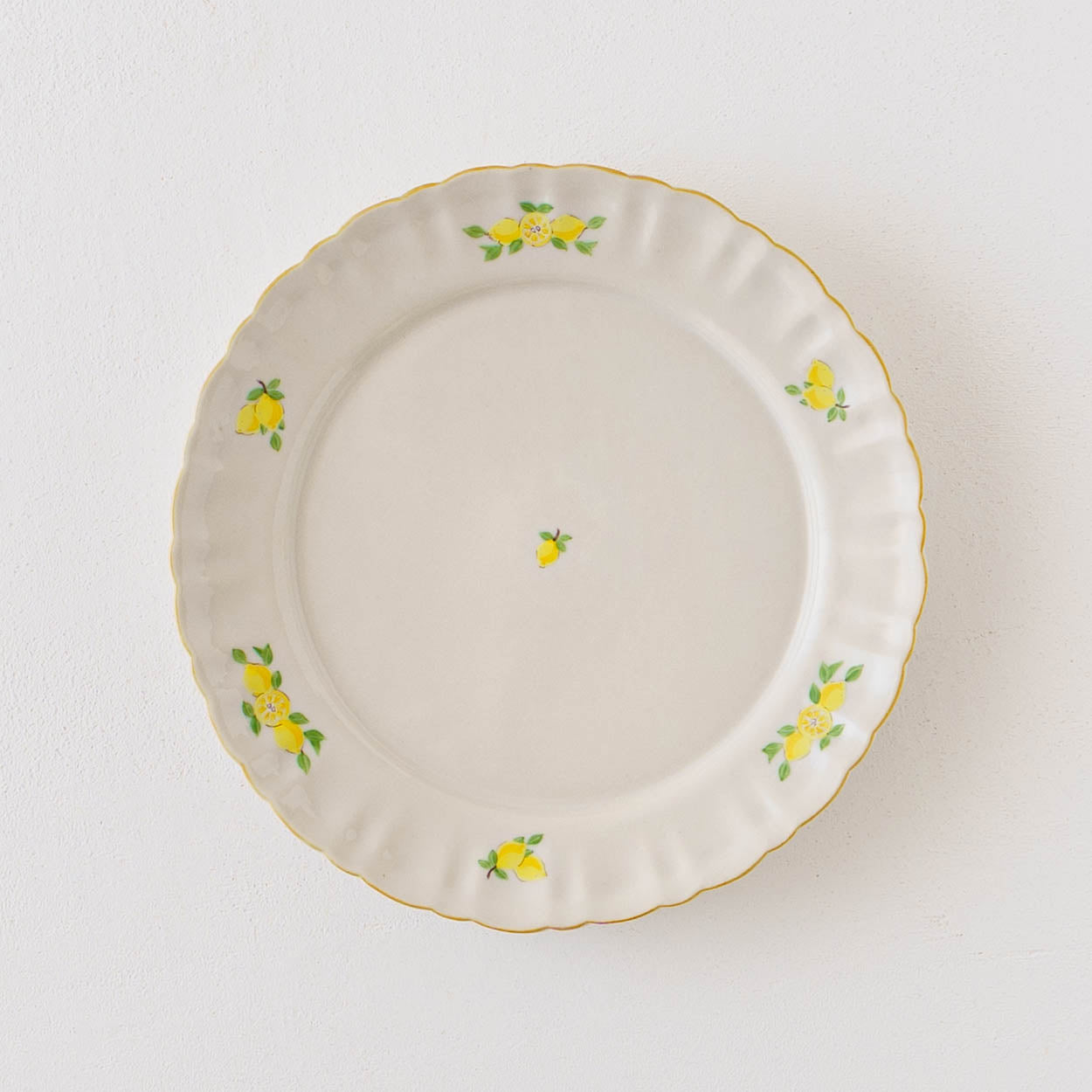 Margaret Rim Plate 18cm Lemon A | Shintaro Abe 