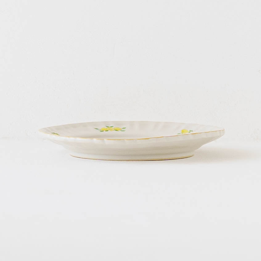 Margaret Rim Plate 18cm Lemon A | Shintaro Abe 