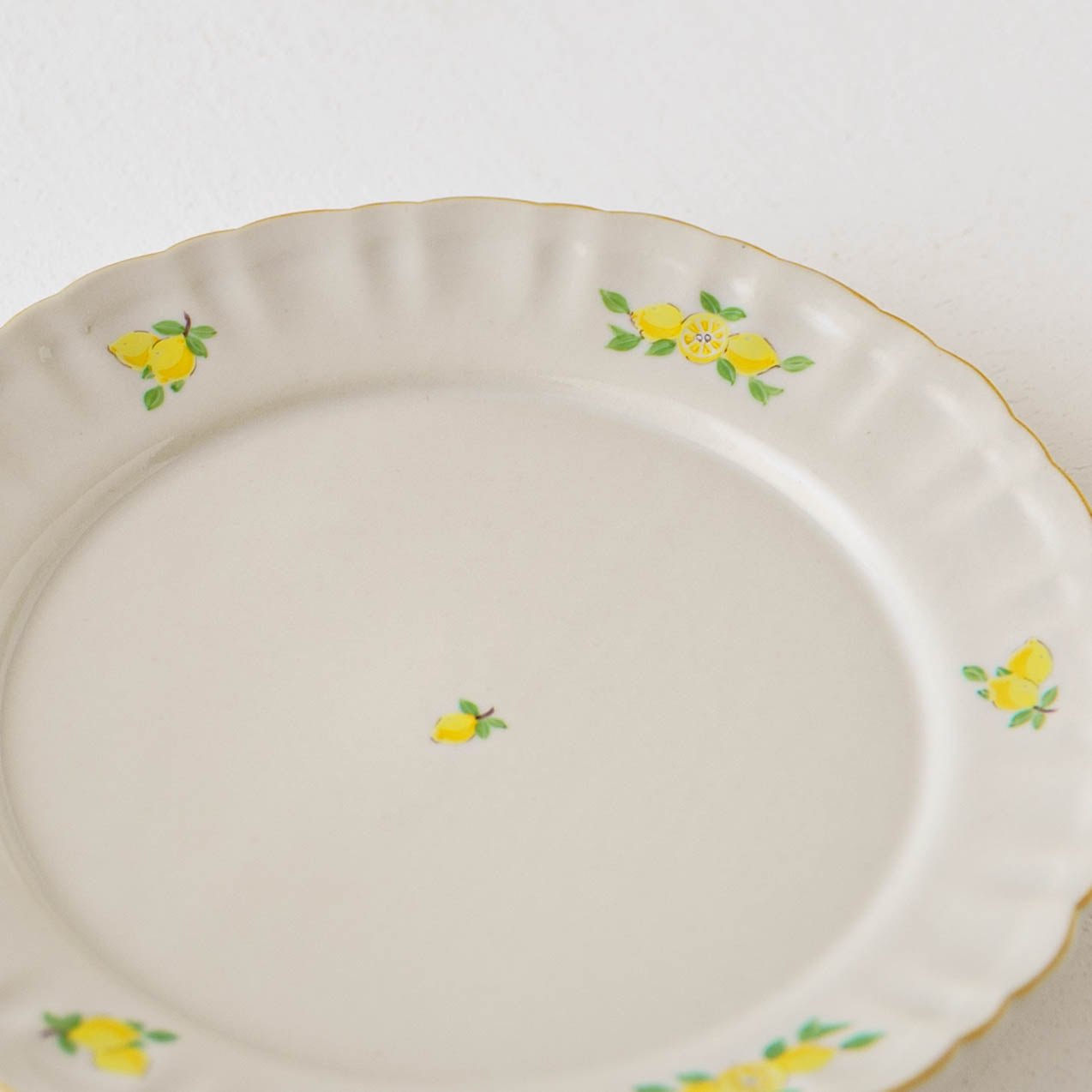 Margaret Rim Plate 18cm Lemon A | Shintaro Abe 