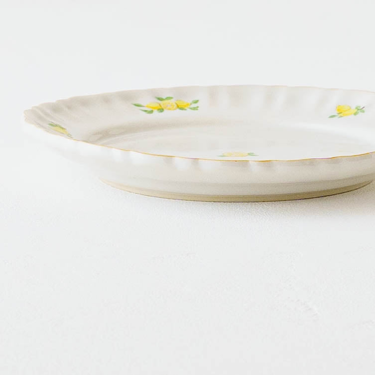Margaret Rim Plate 18cm Lemon B | Shintaro Abe 