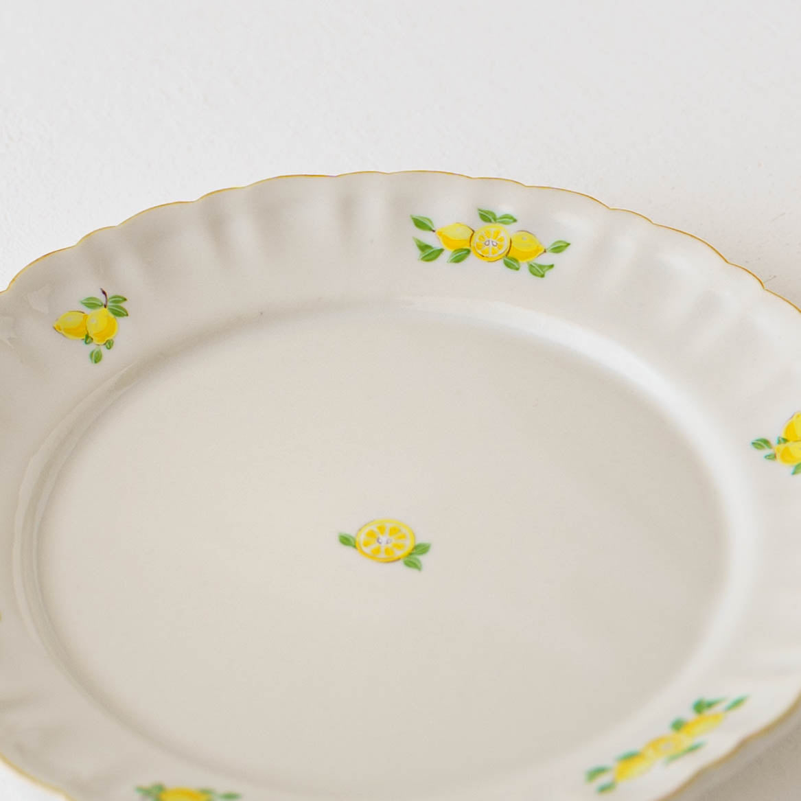 Margaret Rim Plate 18cm Lemon B | Shintaro Abe 