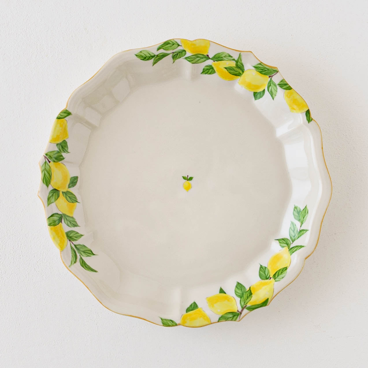 Plate 21cm Lemon A | Shintaro Abe