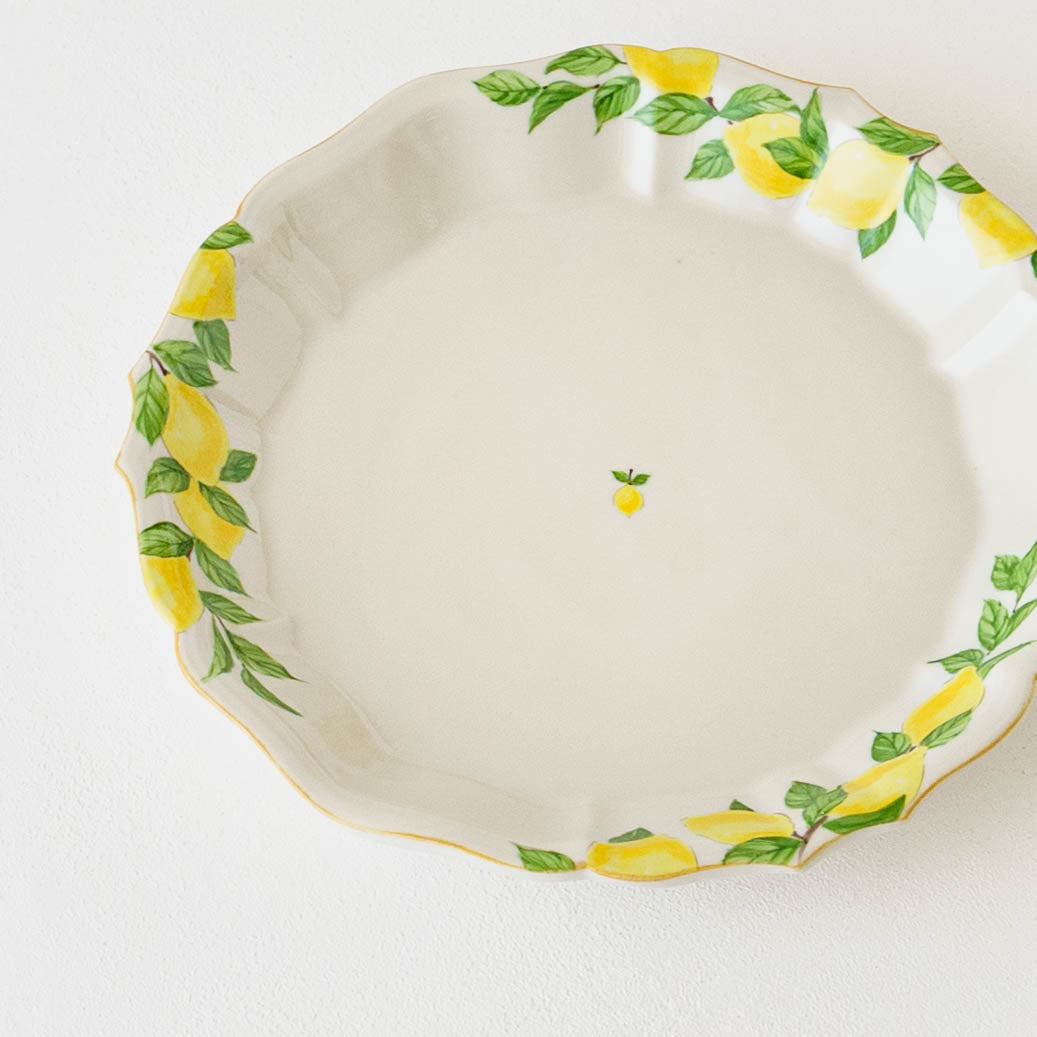 Plate 21cm Lemon A | Shintaro Abe