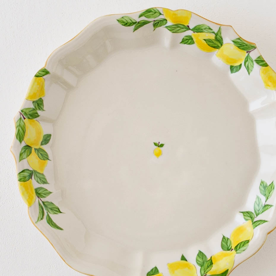 Plate 21cm Lemon A | Shintaro Abe