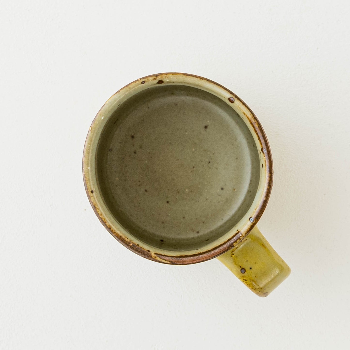皐月窯さんの角コーヒーカップ中くじゃく
