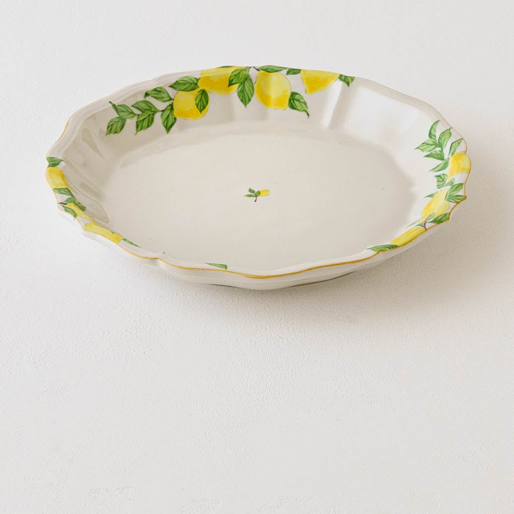 Plate 21cm Lemon B | Shintaro Abe