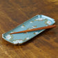 Square plate blue｜Satsukigama