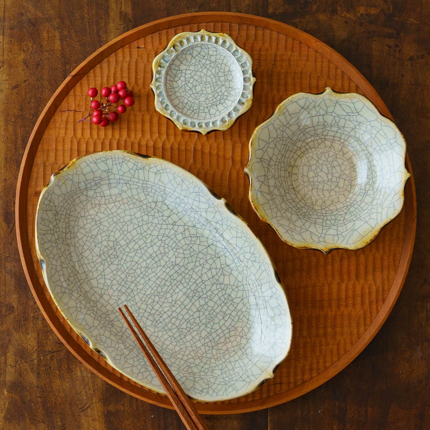 Oval plate M | Hana Craft