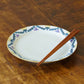 21cm rimmed plate dandelion and lotus | Satsukigama