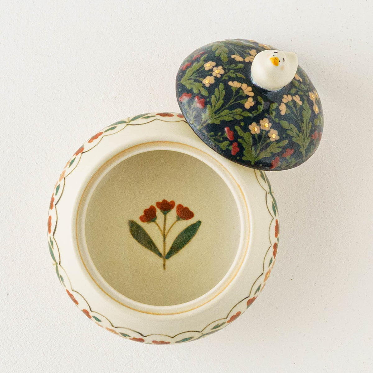 Lidded container duck A | Ayano Arai