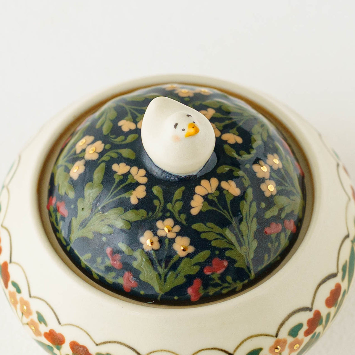 Lidded container duck A | Ayano Arai