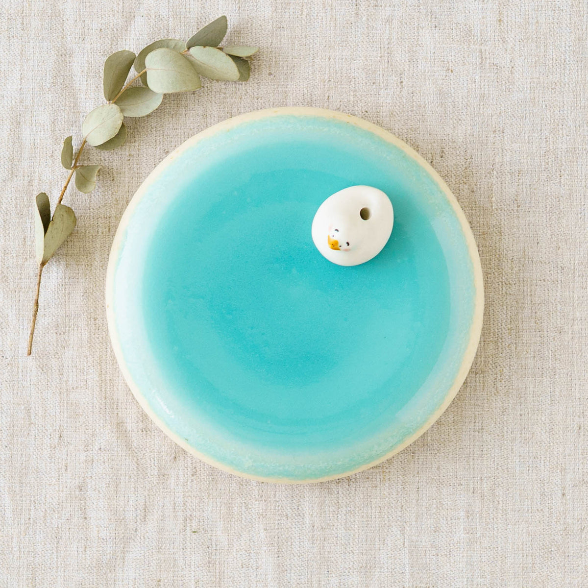 Duck Incense Dish Set - Pond | Ayano Arai