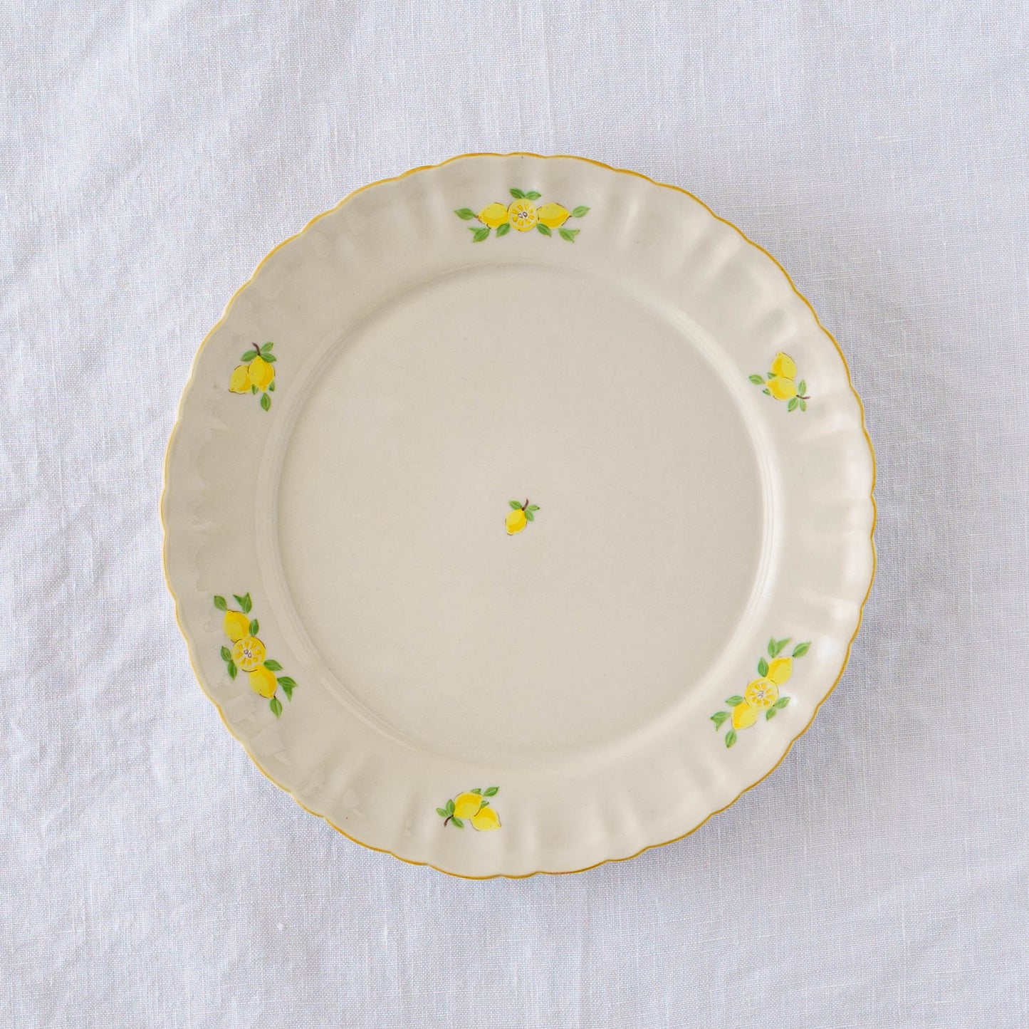 Margaret Rim Plate 18cm Lemon A | Shintaro Abe 