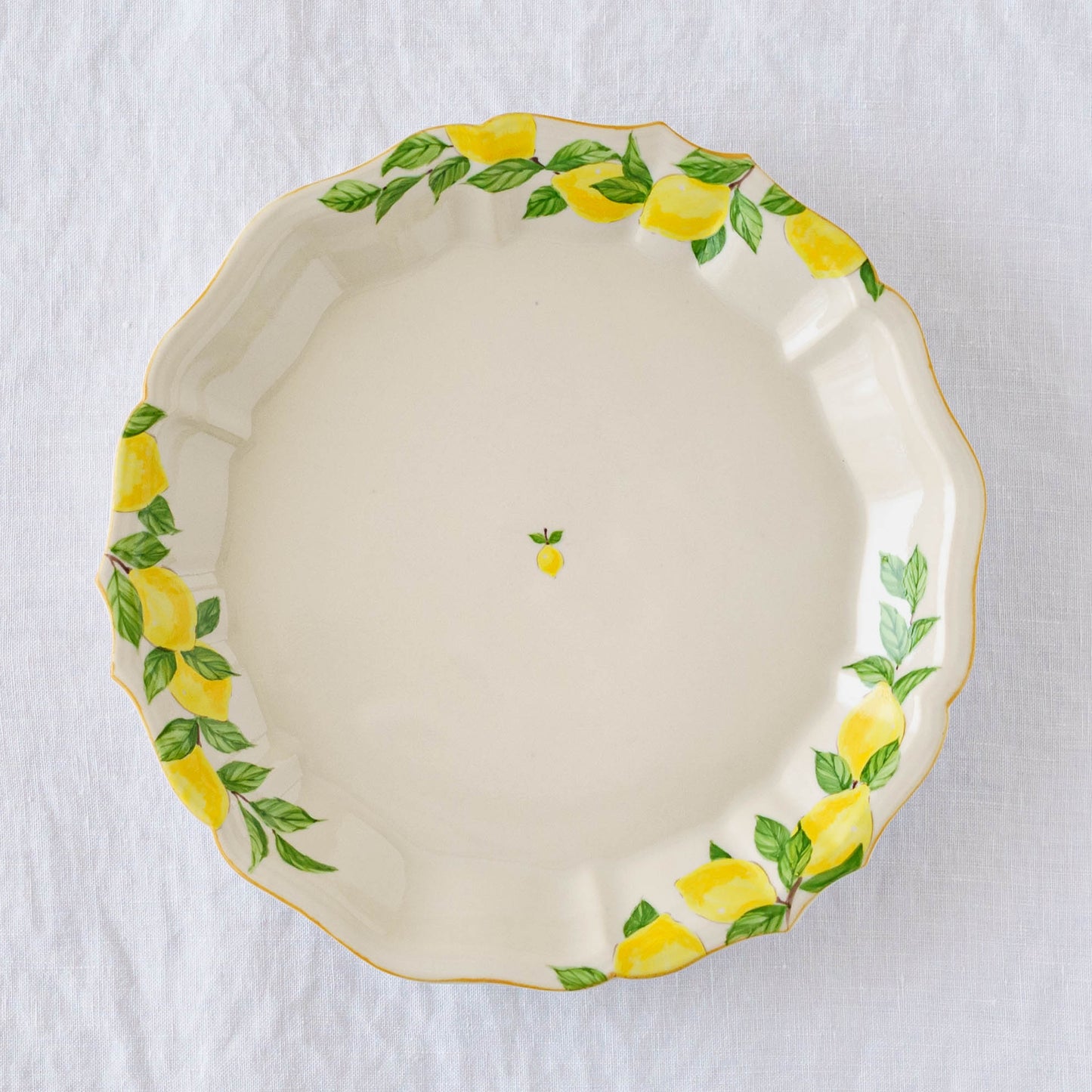 Plate 21cm Lemon A | Shintaro Abe