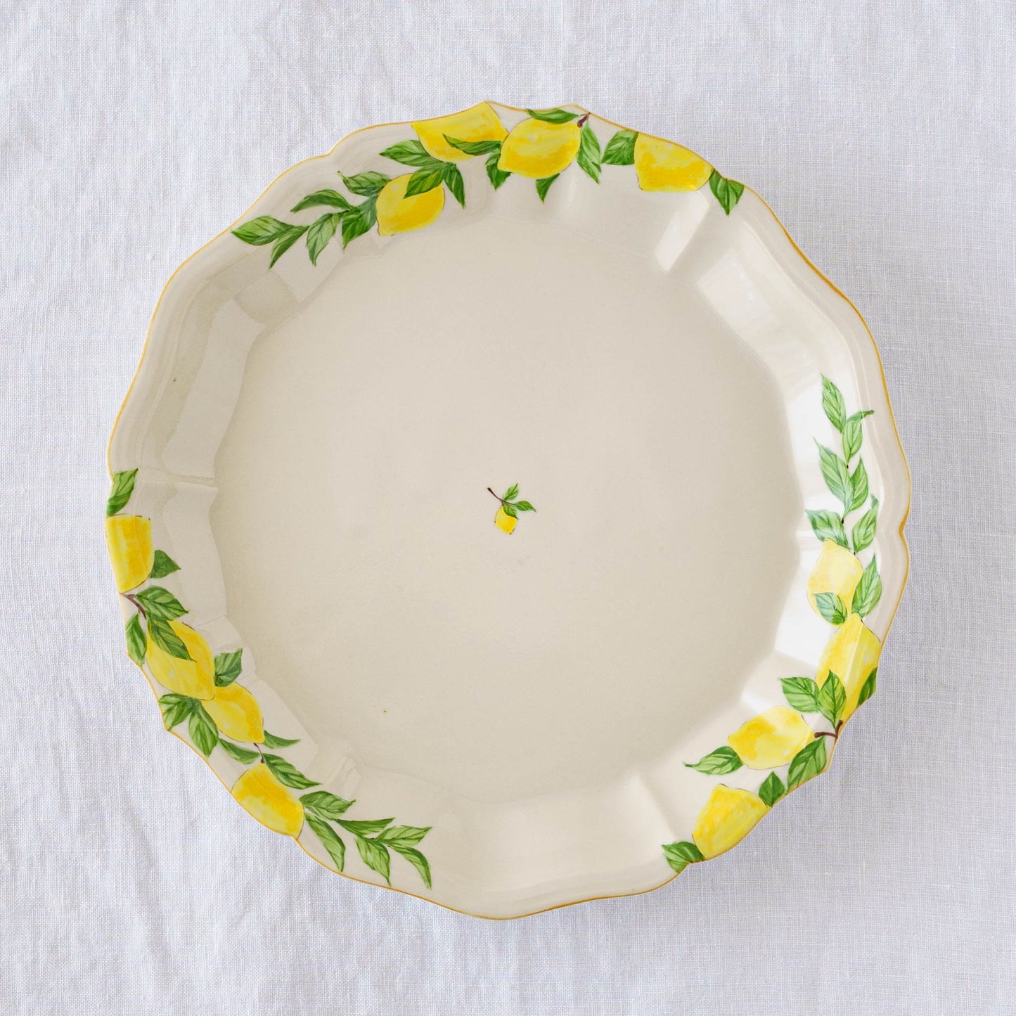 Plate 21cm Lemon B | Shintaro Abe