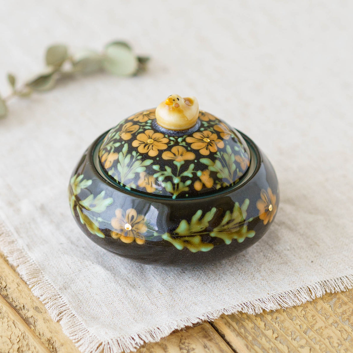 Lidded container duck C | Ayano Arai