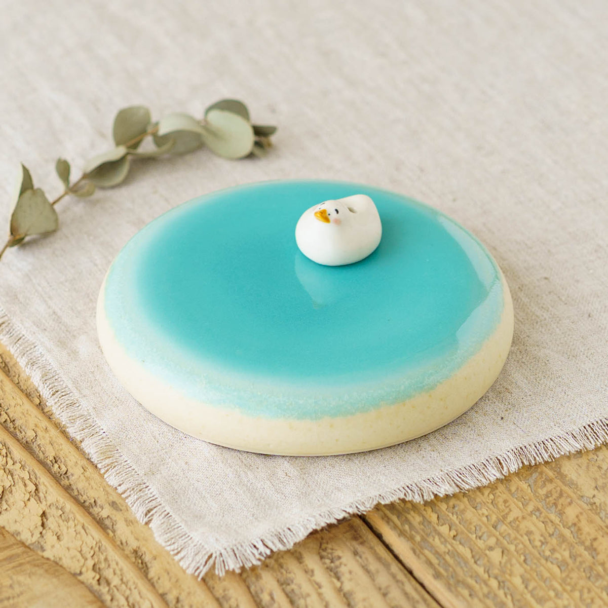 Duck Incense Dish Set - Pond | Ayano Arai