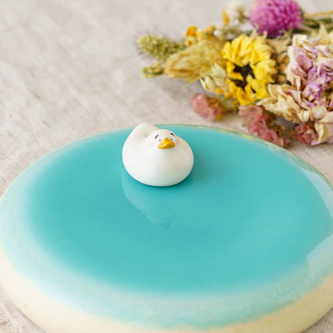Duck Incense Dish Set - Pond | Ayano Arai