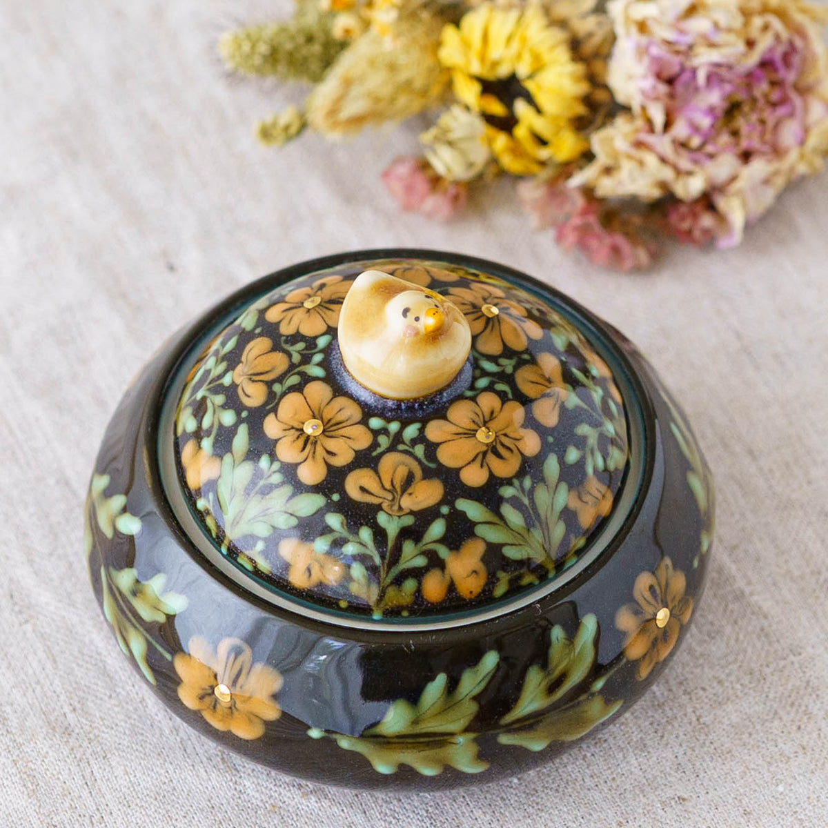 Lidded container duck C | Ayano Arai