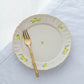 Margaret Rim Plate 18cm Lemon A | Shintaro Abe 