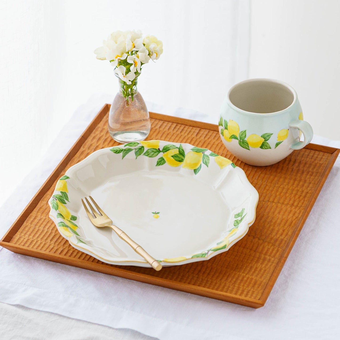 Plate 21cm Lemon A | Shintaro Abe
