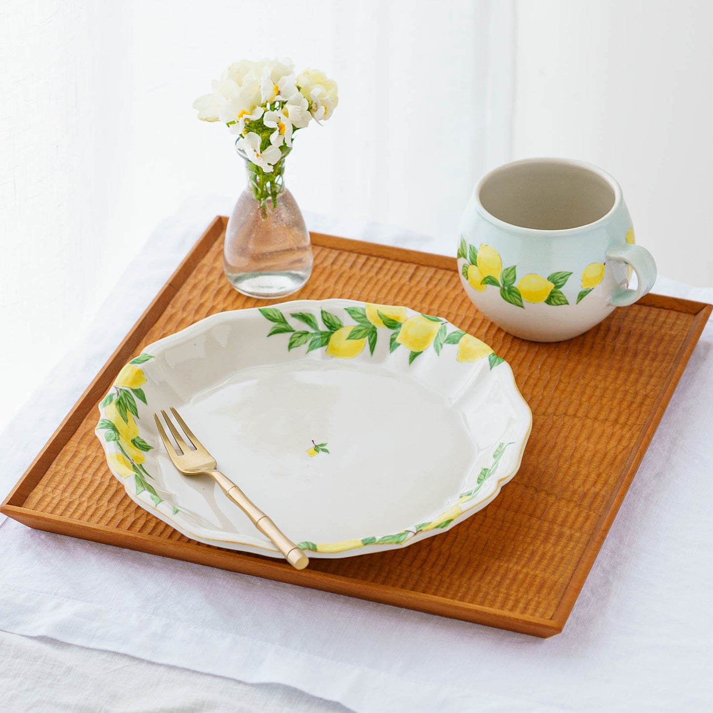 Plate 21cm Lemon B | Shintaro Abe