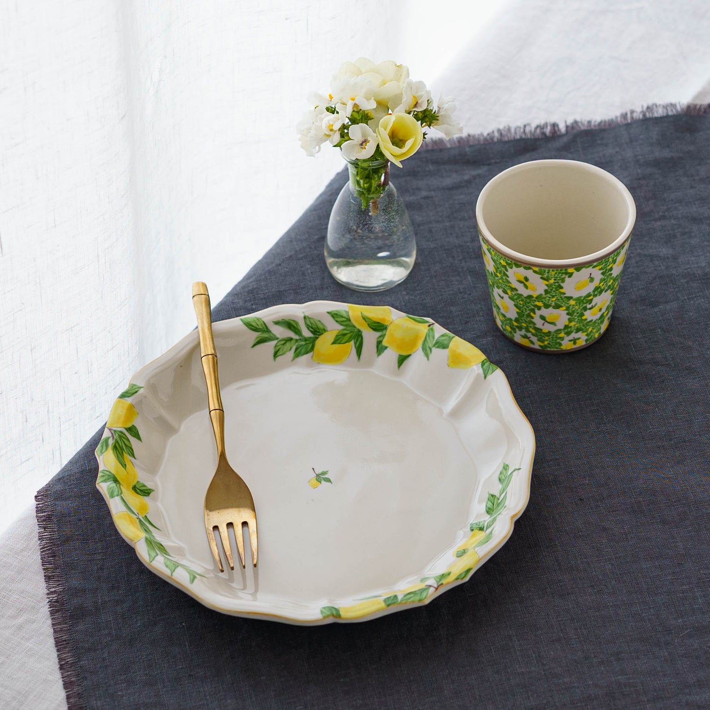 Plate 21cm Lemon B | Shintaro Abe
