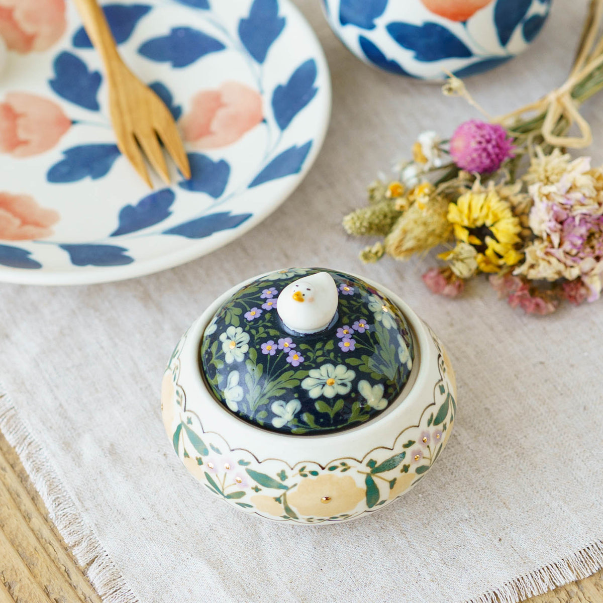 Lidded Container duck B｜Ayano Arai
