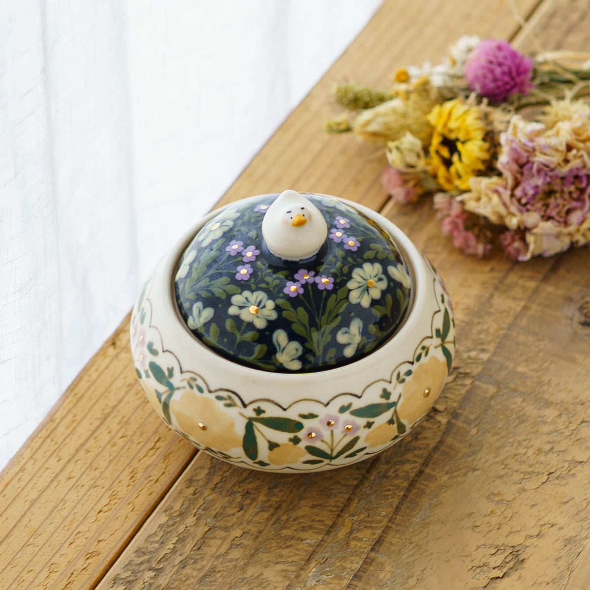 Lidded Container duck B｜Ayano Arai