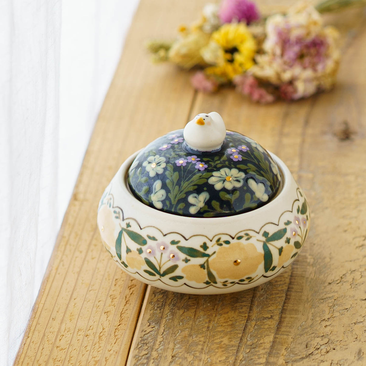 Lidded Container duck B｜Ayano Arai