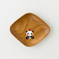 Small plate panda Square |  Kie - zakka 
