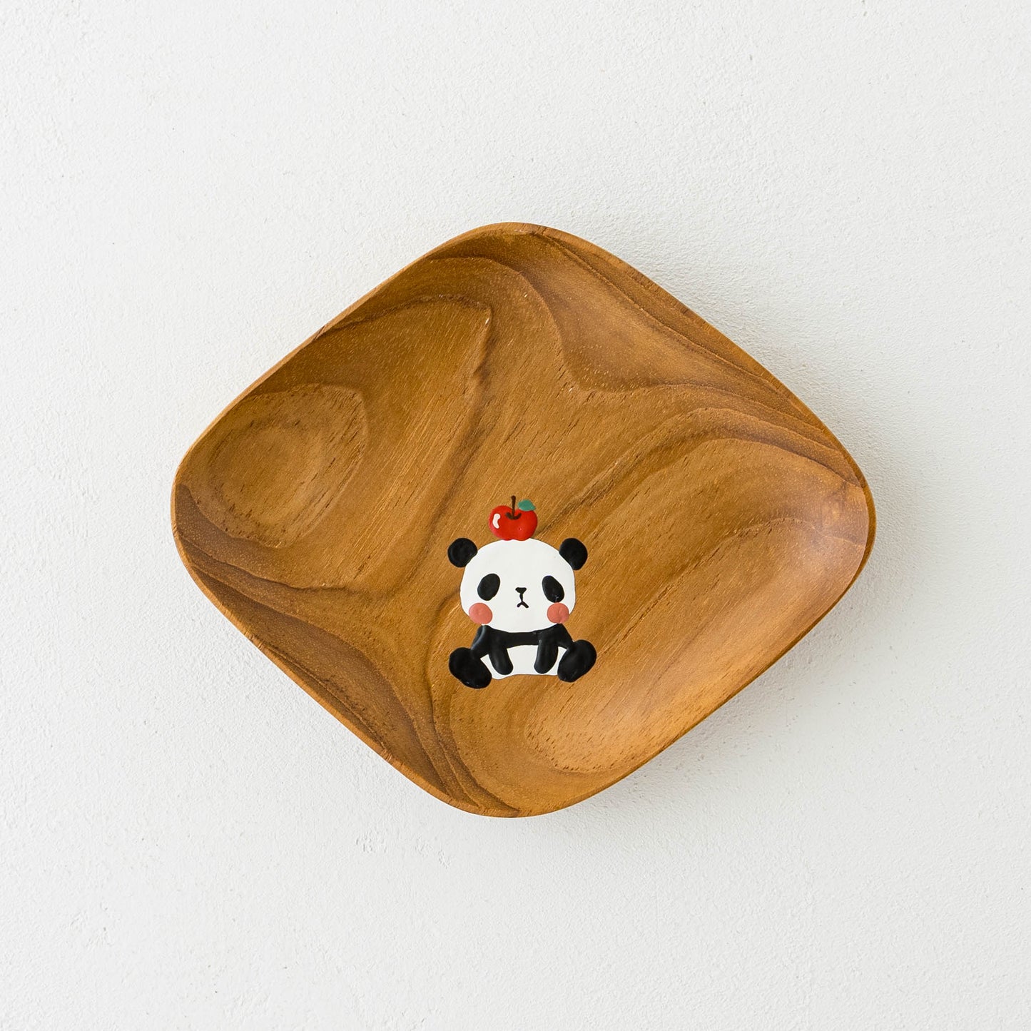 Small plate panda Square |  Kie - zakka 