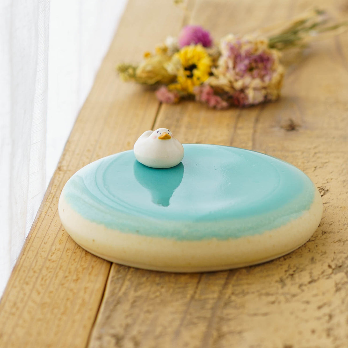 Duck Incense Dish Set - Pond | Ayano Arai