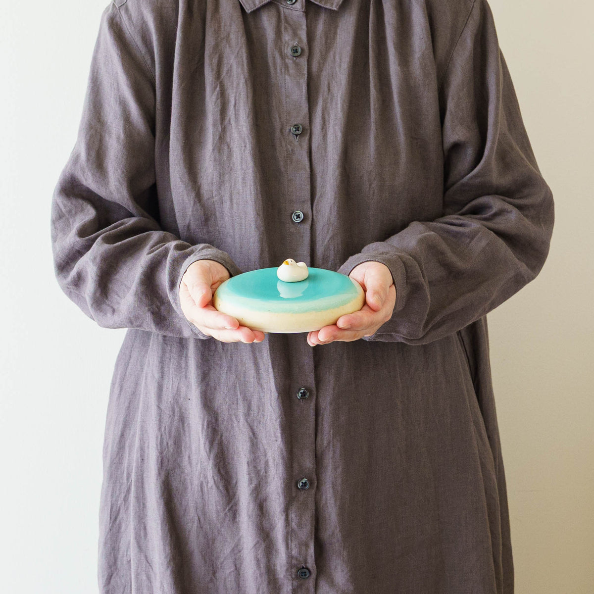 Duck Incense Dish Set - Pond | Ayano Arai