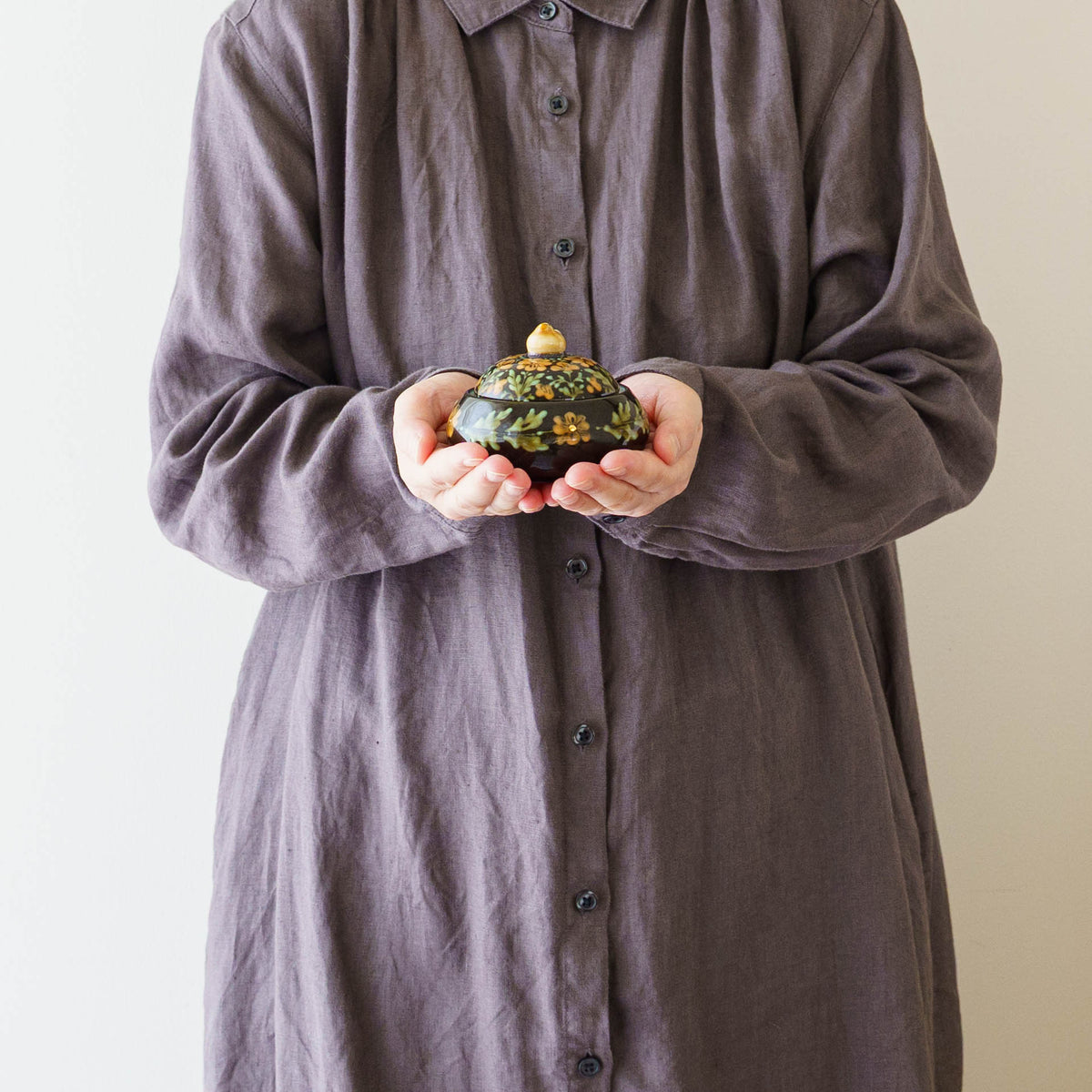 Lidded container duck C | Ayano Arai
