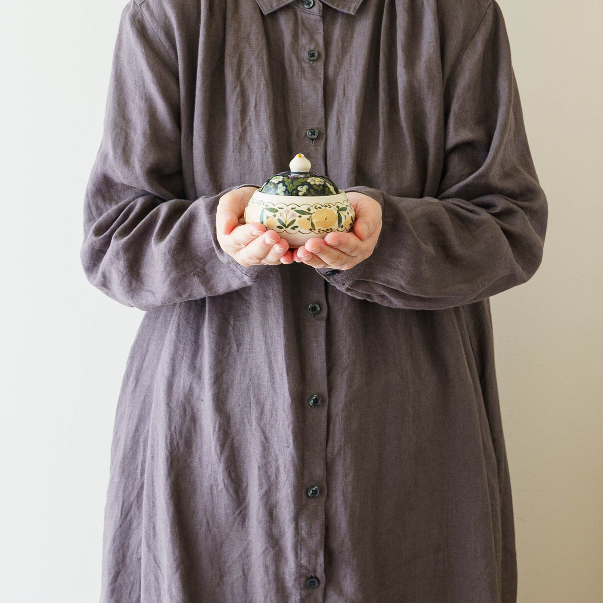 Lidded Container duck B｜Ayano Arai