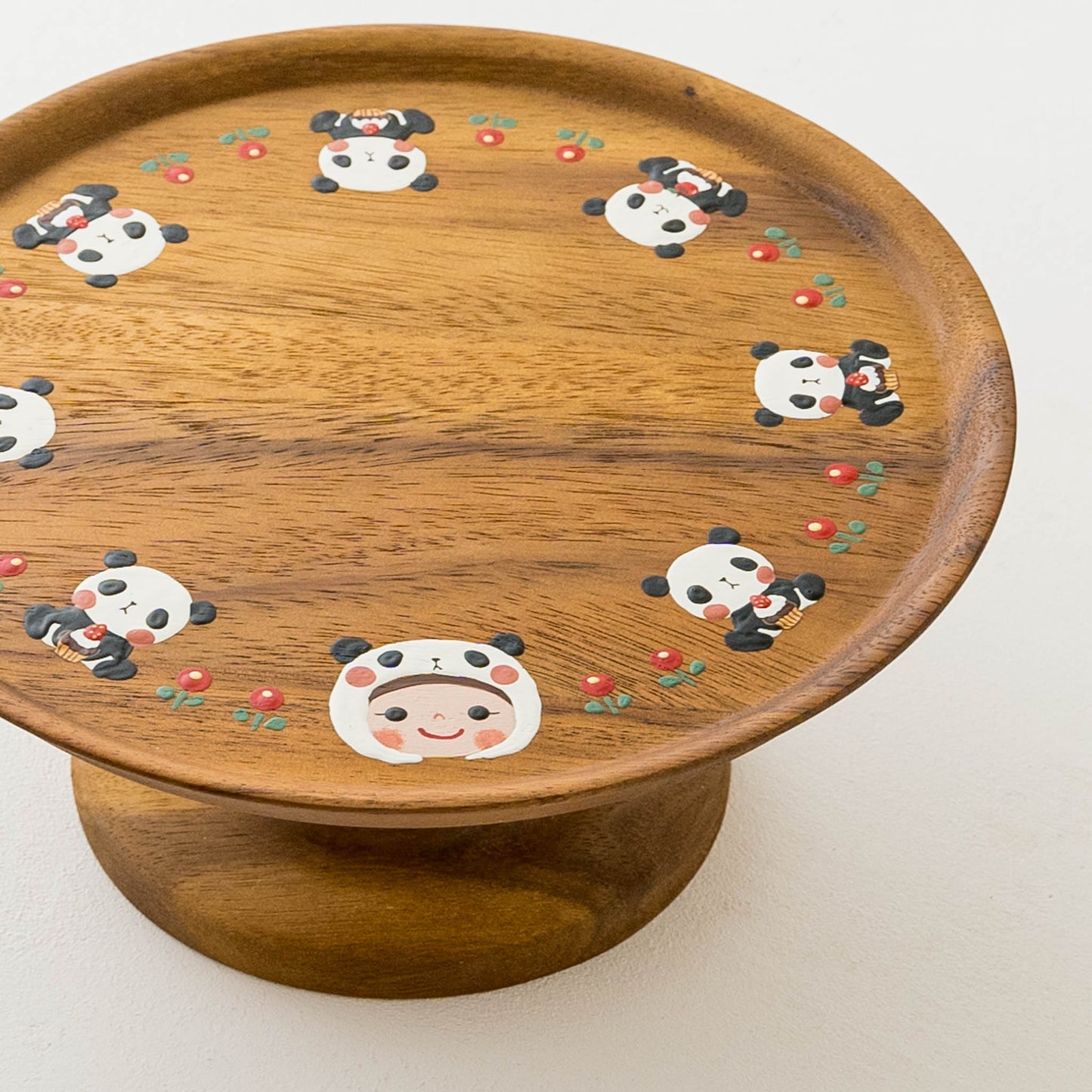  Cake stand  plate panda |  Kie - zakka 
