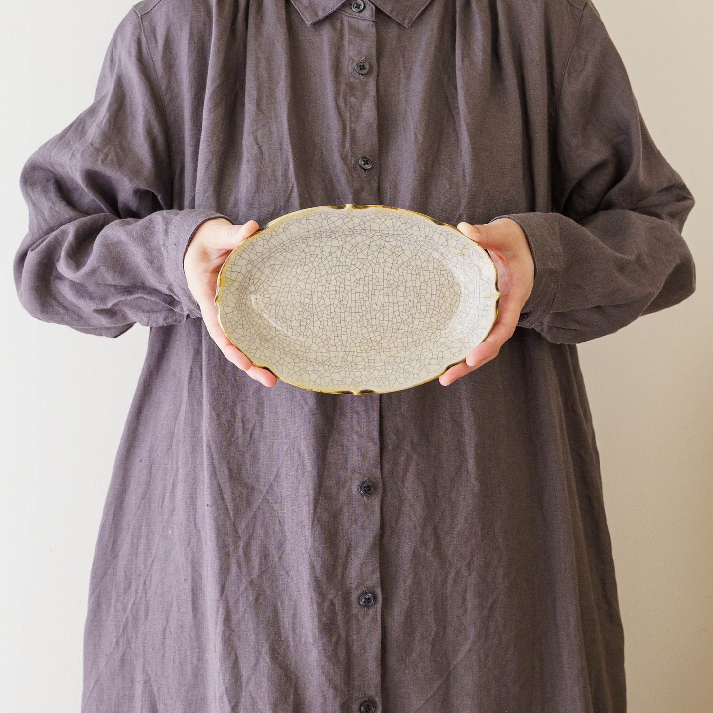 Oval plate M | Hana Craft