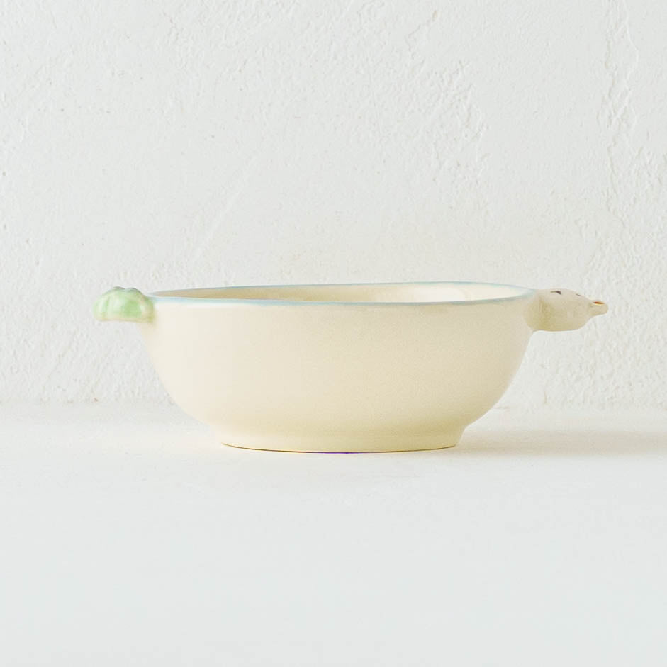 Small Bowl with Handles bear  | Aki Ota