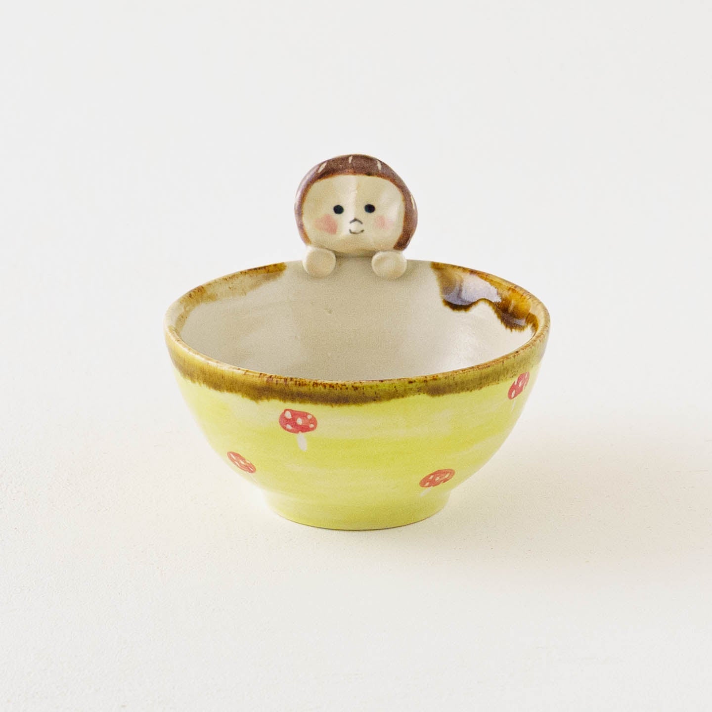 Girl x Mushroom Sake Cup | Kei Kajita