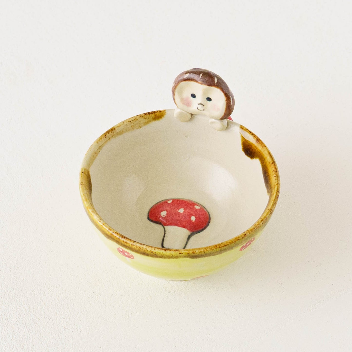Girl x Mushroom Sake Cup | Kei Kajita